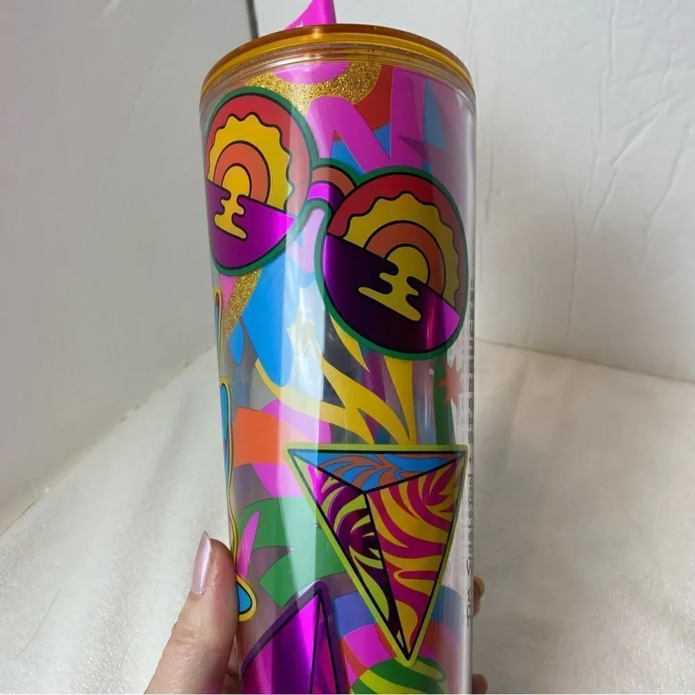 Tim Singleton xStarbucks Collaboration New With Tags 24Oz Tumbler